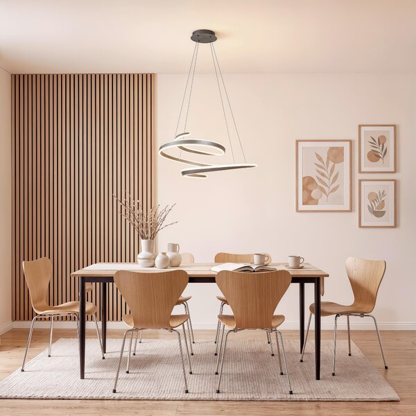 ZÁVĚSNÉ LED SVÍTIDLO, 80/150/60 cm - Závěsná světla