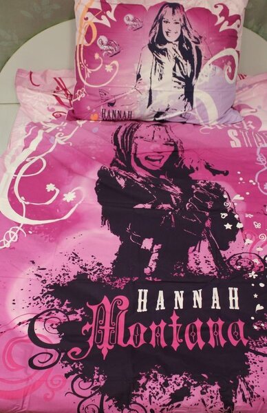 Herding povlečení Hannah Montana bavlna 140x200 70x90cm -