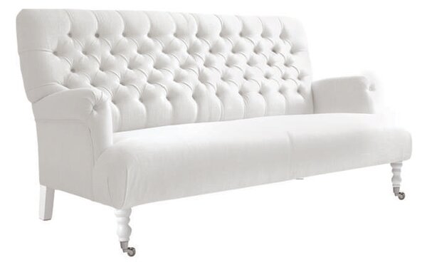 Solenzara Čalouněná pohovka Maya Three Seater - NC-7714 Látkové čelounění: TC-186, Povrchová úprava nohou: Whitewash M Beech P132A