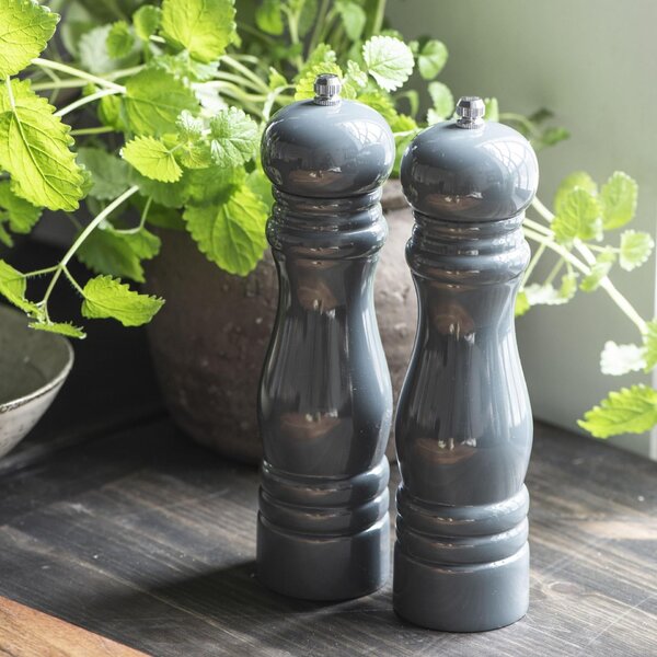 Mlýnek na pepř nebo sůl Dark Grey Sůl