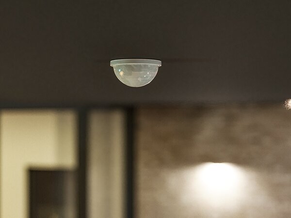 PANLUX s.r.o. Přítomnostní PIR SENSOR P stropní 360° vestavný, IP54 bílá