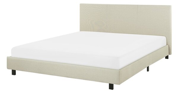 Manželská postel 160 cm ALVIA (s roštem) (béžová). 1007079