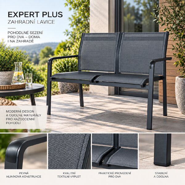 Doppler EXPERT PLUS zahradní lavice antracit Doppler