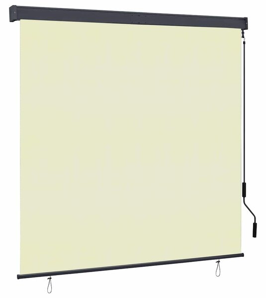 Venkovní roleta 160 x 250 cm krémová 145977