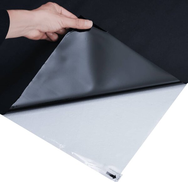 Okenní fólie statická matná černá 60 x 1 000 cm PVC 155833