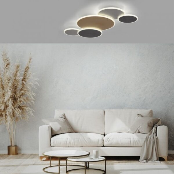 Paul Neuhaus 8008-70-LED Stmívatelné svítidlo Q-PIATO LED/49W/230V 2700-5000K+DO