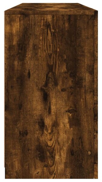 Příborník s LED osvětlením kouřový dub 163 x 37 x 67 cm 3209076