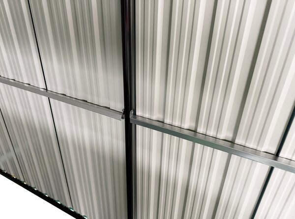 KONDELA Voliéra pro psa, 250x246x152 cm, tmavě zelená, DOGNY TYP 7