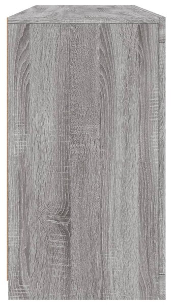 Příborník s LED osvětlením šedý sonoma 142,5 x 37 x 67 cm 3209070