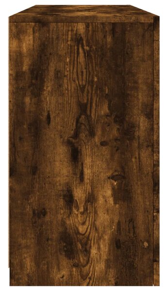 Příborník s LED osvětlením kouřový dub 142,5 x 37 x 67 cm 3209069