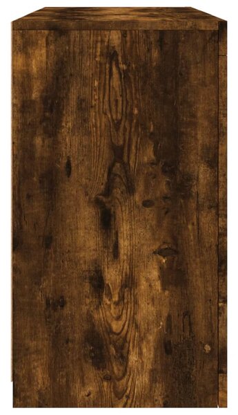 Příborník s LED osvětlením kouřový dub 123 x 37 x 67 cm 3209083