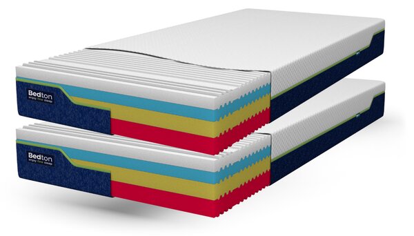 BEDTON AMBIENT MEMORY KOMBI 70x200x22cm, Potah AGNOTEX