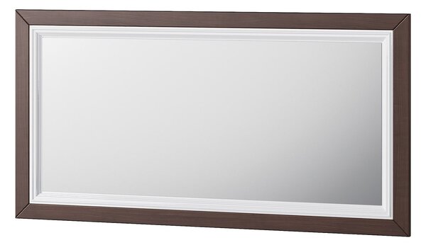 Szynaka Nástěnné zrcadlo Massimo 80 135 cm bílé/mocca