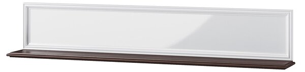 Szynaka Nástěnná police Massimo 35 168 cm bílá/mocca