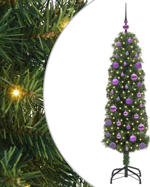 Umělý vánoční stromeček Zelená 150 cm PVC, ocel a plast 3394936