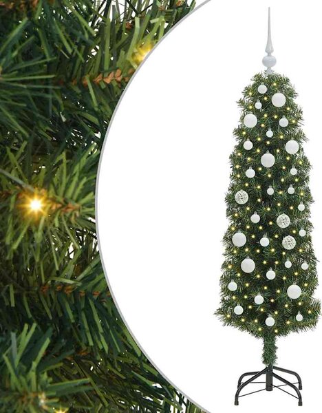 Umělý vánoční stromeček Zelená 150 cm PVC, ocel a plast 3394933