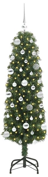 Umělý vánoční stromeček Zelená 150 cm PVC, ocel a plast 3394935