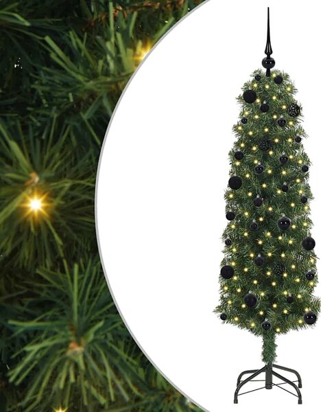 Umělý vánoční stromeček Zelená 150 cm PVC, ocel a plast 3394931