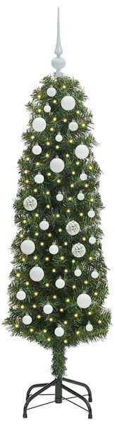 Umělý vánoční stromeček Zelená 150 cm PVC, ocel a plast 3394933