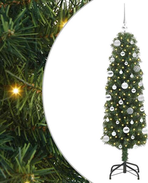 Umělý vánoční stromeček Zelená 150 cm PVC, ocel a plast 3394935