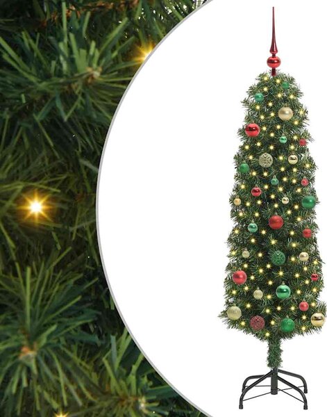 Umělý vánoční stromeček Zelená 150 cm PVC, ocel a plast 3394938