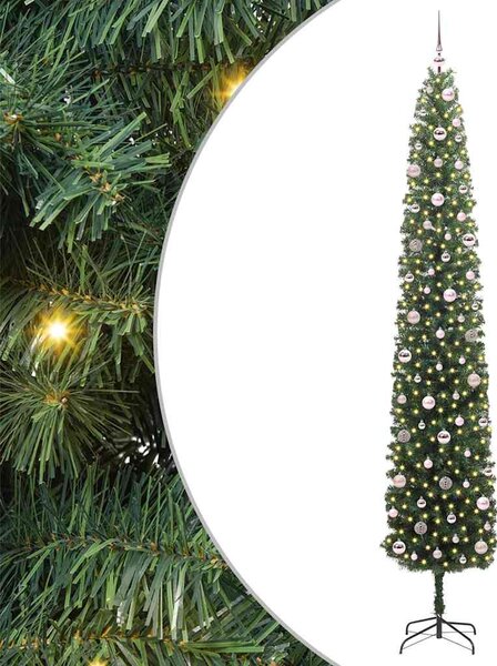 Umělý vánoční stromeček Zelená 270 cm PVC, ocel a plast 3394980