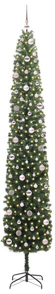 Umělý vánoční stromeček Zelená 270 cm PVC, ocel a plast 3394980