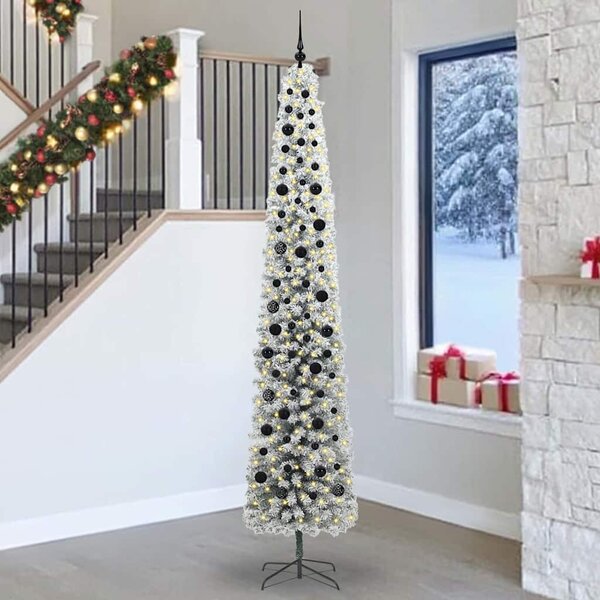 Umělý vánoční stromeček Zelená 270 cm PVC, ocel a plast 3395054