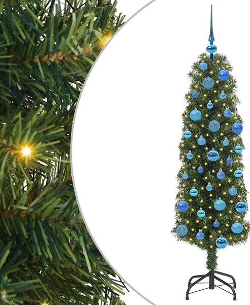 Umělý vánoční stromeček Zelená 150 cm PVC, ocel a plast 3394937