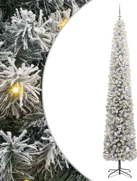 Umělý vánoční stromeček Zelená 270 cm PVC, ocel a plast 3395055