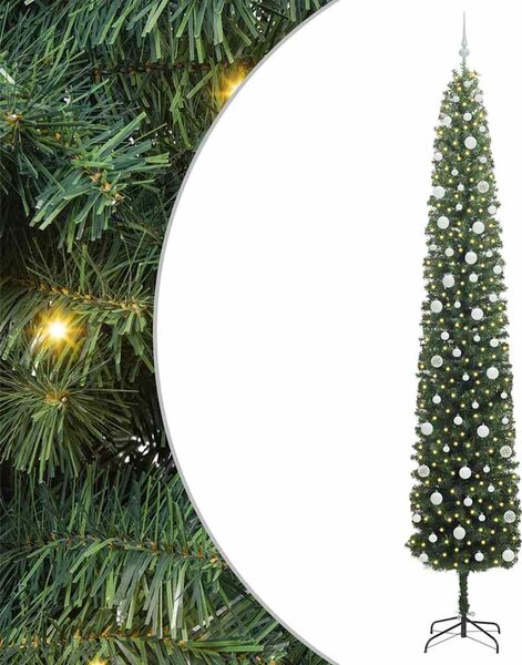 Umělý vánoční stromeček Zelená 270 cm PVC, ocel a plast 3394981