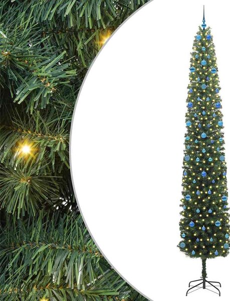 Umělý vánoční stromeček Zelená 300 cm PVC, ocel a plast 3394994