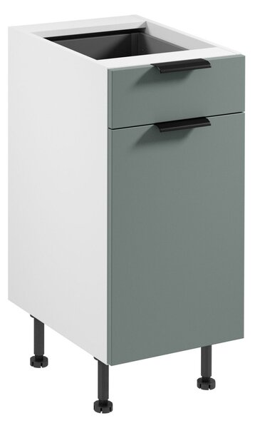 Kuchyňská skříňka SORENTO D40S1 - P/L - bílá Zelená