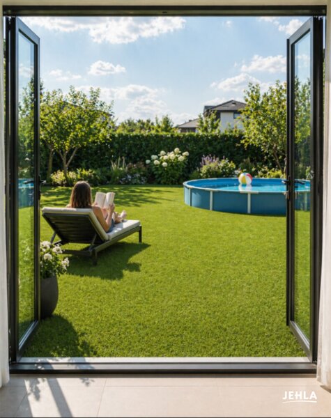 Travní koberec EASY LAWN DAISY šíře 2 m 2 m²