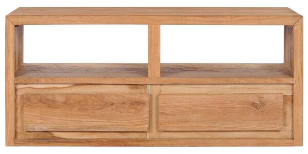 TV stolek 90 x 30 x 40 cm masivní teakové dřevo 282848