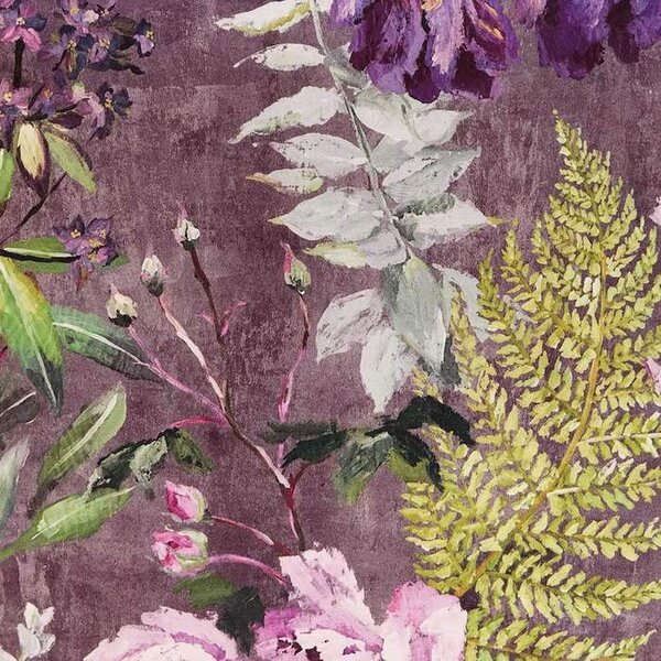 Anglická dekorační látka od Designers Guild Tulipani Amethyst
