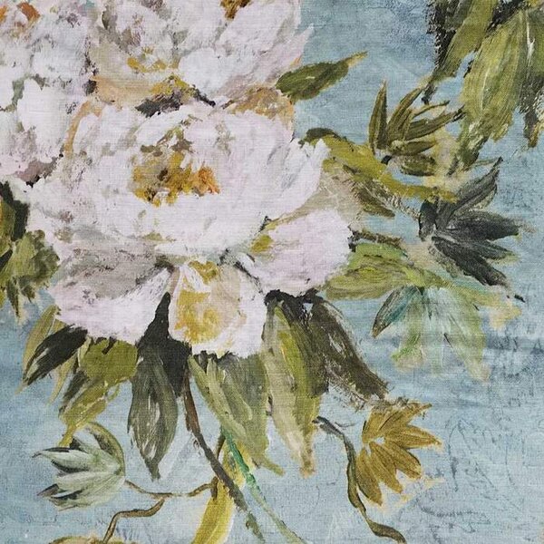 Anglická dekorační látka od Designers Guild Floreale Grande Celadon