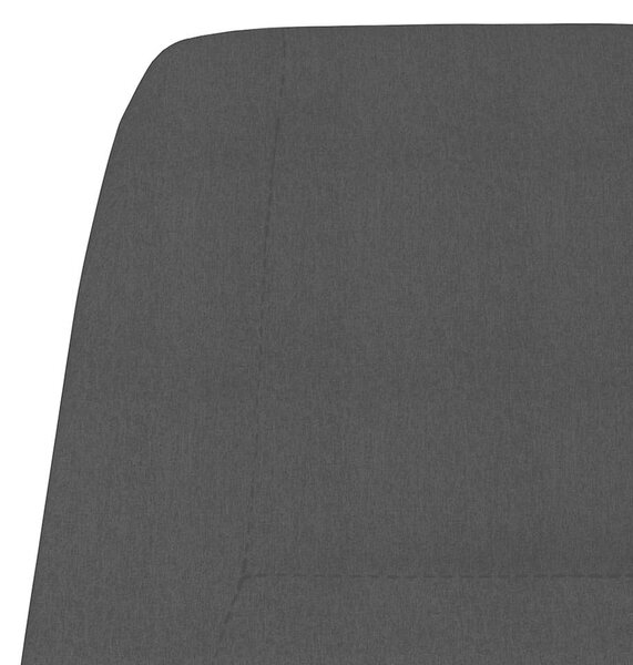 Relaxační židle černá textil 341389