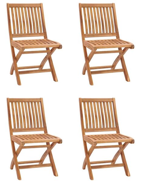 5dílný zahradní jídelní set masivní teakové dřevo 3059537