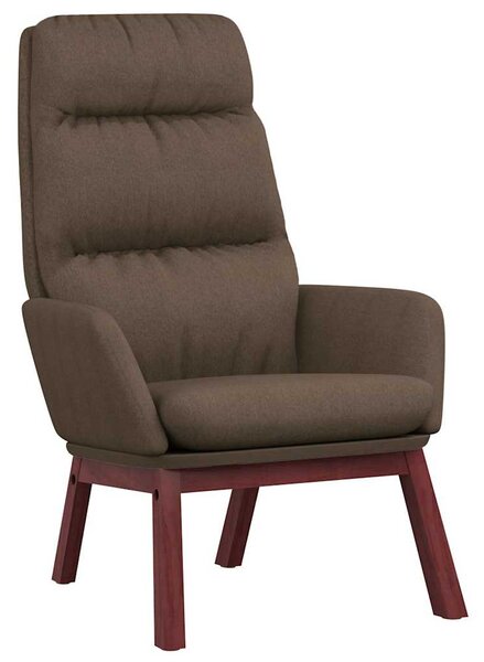 Relaxační křeslo taupe textil 341168