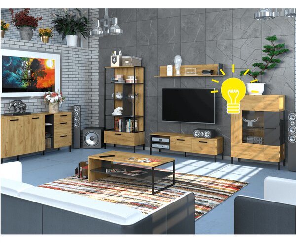 KONDELA LED osvětlení, 1-klipové, bílá, SANTANA, SAFARI