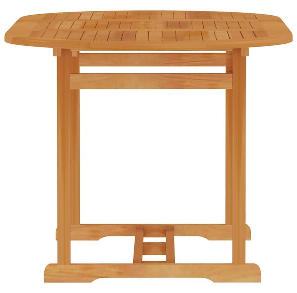 Zahradní stůl 150 x 90 x 75 cm masivní teakové dřevo 315102