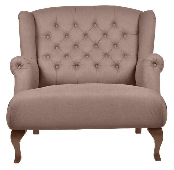 Solenzara Čalouněná pohovka Maya Love Seat Wing - NC-7142 Látkové čelounění: TC-186, Povrchová úprava nohou: Whitewash M Beech P132A