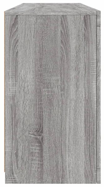 Příborník s LED osvětlením šedý sonoma 163 x 37 x 67 cm 3209077