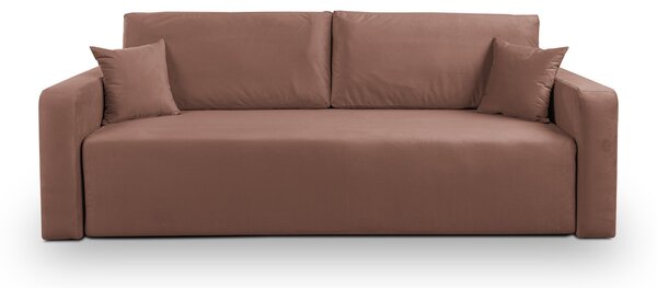 Rozkládací pohovka LILLY - Manila Růžová