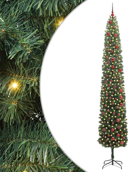 Umělý vánoční stromeček Zelená 300 cm PVC, ocel a plast 3394987