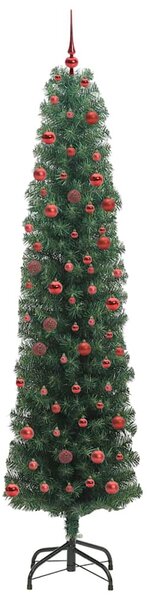 Umělý vánoční stromeček Zelená 210 cm PVC, ocel a plast 3394956