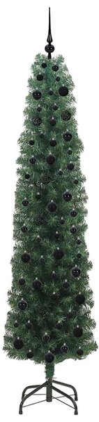 Umělý vánoční stromeček Zelená 210 cm PVC, ocel a plast 3394957