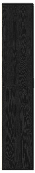 Vysoký bufet 70 x 33,5 x 180 cm Kompozitní dřevo Černý dub 3365566