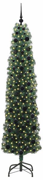 Umělý vánoční stromeček Zelená 210 cm PVC, ocel a plast 3394957
